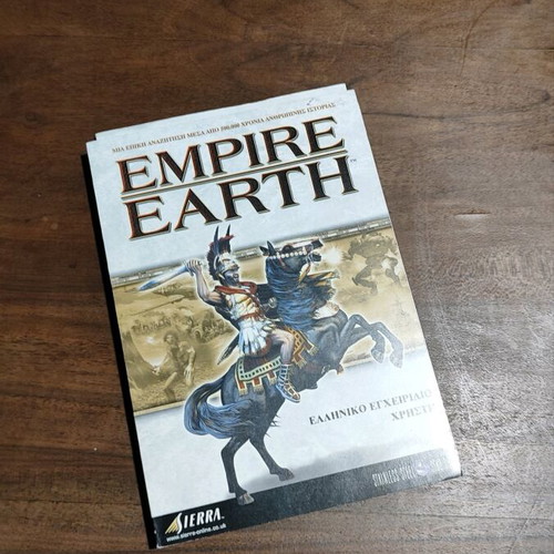 Empire Earth PC like new with Greek manual