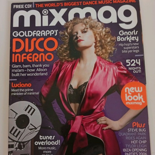 Mixmag magazines like new, pack of 8 issues