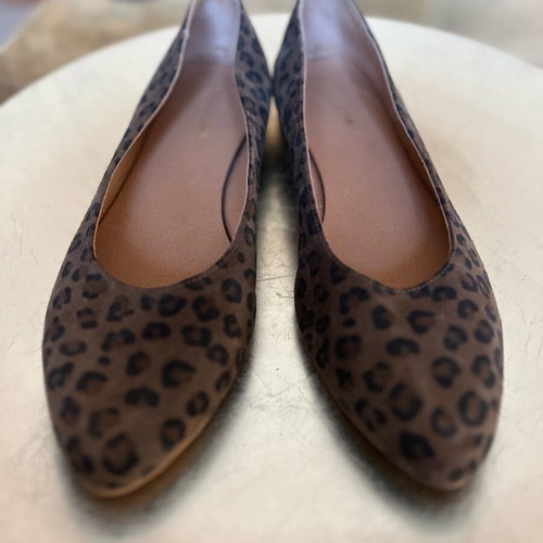 Evangelia Drosi leather ballerinas like new, brown, size 39