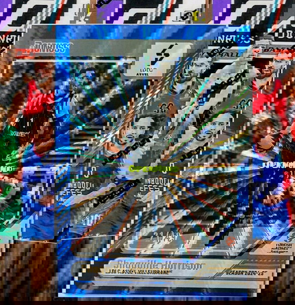 HARRISON - BLUE LAZER /49 - LDLC ASVEL VILLEURBANNE - DONRUSS EUROLEAGUE 2024-25