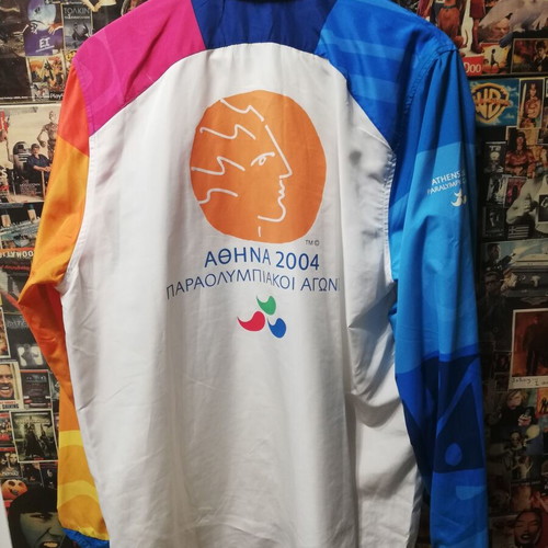 Adidas Windbreaker jacket used from Athens 2004 Paralympic Games