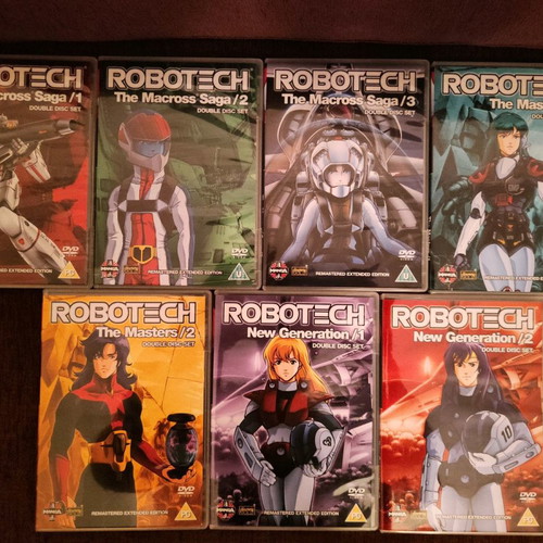 Robotech The Complete Saga DVD used