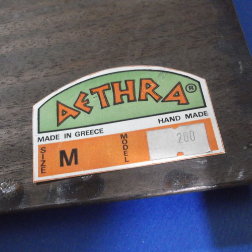 AETHRA Large Chalcography Wall Art with Enamel, Handmade, Like New