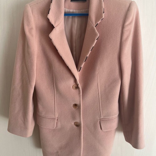 Fidele women's coat like new, rotten apple color, size S