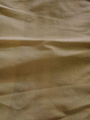 Large blue and gold tablecloth with tassels like new