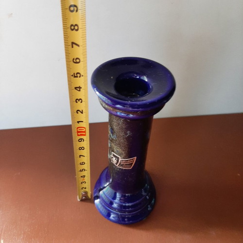 W.Germany collectible ceramic candle holder, 1960s