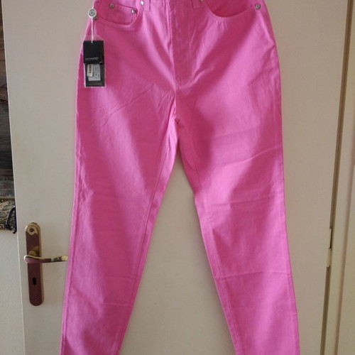 Versace jeans new, authentic, dark pink, size 30 inches