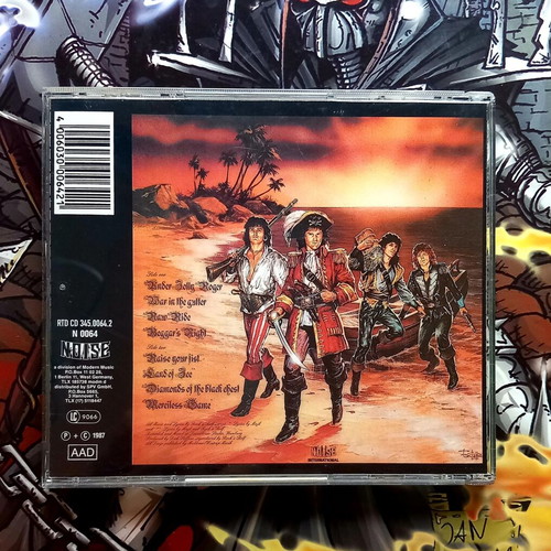 Running Wild Under Jolly Roger CD used, metal