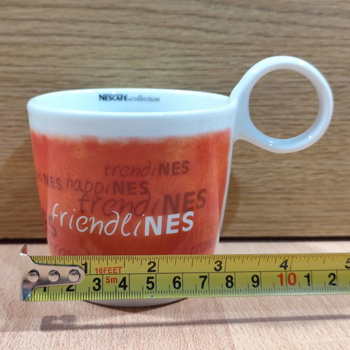 Nescafe friendlines promotional porcelain mug like new
