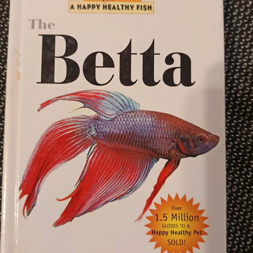 The Betta book like new, care guide for Siamese fighting fish