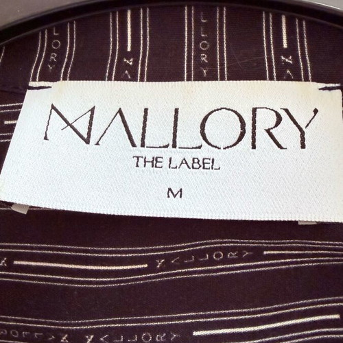 Mallory The Label striped shirt size M like new