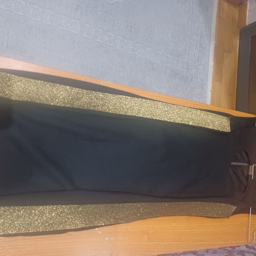 Black dress used, like new, size S