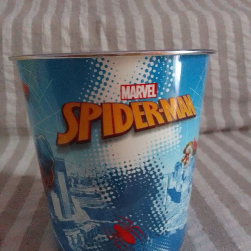 Spiderman Wastebasket like new for office