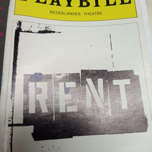 Playbill theater magazine used, pack of 12 issues