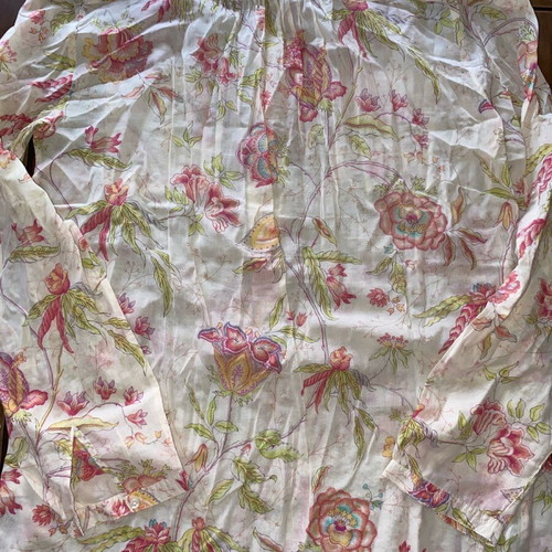 Zara women's light airy blouse like new, multicolor size M