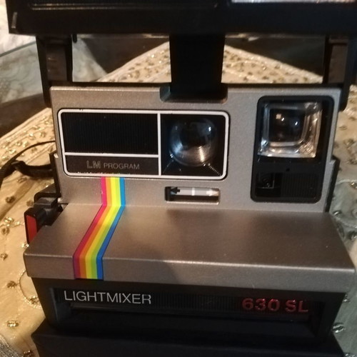 Polaroid 600 Land Camera Lightmixer camera used