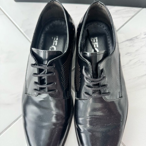 Efor leather men's dress shoes size 40 like new
