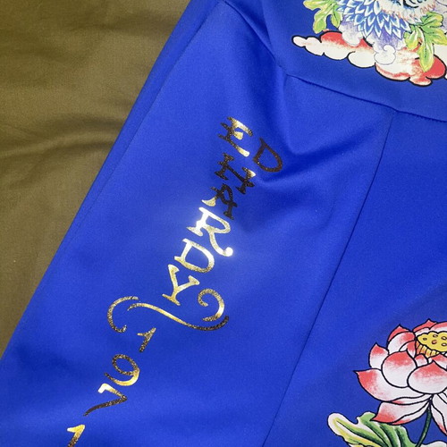 Ed Hardy blue tiger bodysuit like new, small size