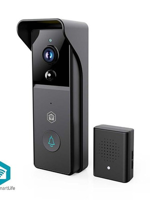 Nedis Smart Wi-Fi Επαναφορτιζόμενη Θυροτηλεόραση Full HD 1296p