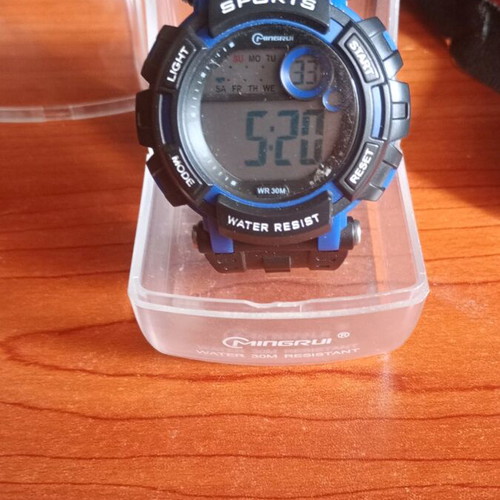 Mingrui waterproof watch new, black and blue