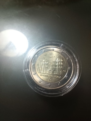 Germany 2 Euro 2017 J Rhineland coin new in capsule