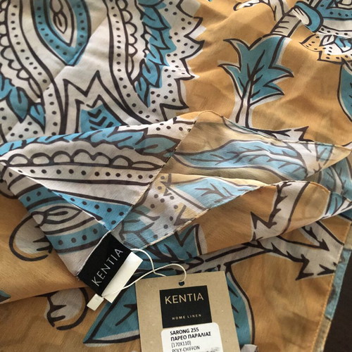Kentia Beach Sarong new, multicolor print