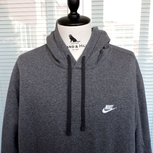 Nike Mens Grey Hoodie Size XL XXL Like New
