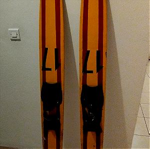 Vintage ξύλινα πέδιλα σκι