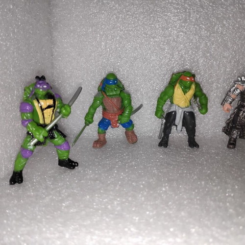 TMNT Master Splinter & Shredder collectible figure set like new
