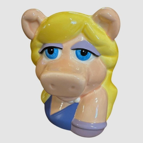 Vintage large ceramic Miss Piggy mug from Muppets Disney new