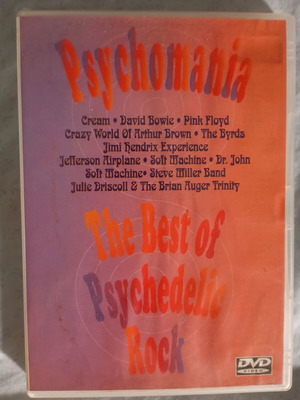Psychomania The Best of Psychedelic Rock DVD като нов