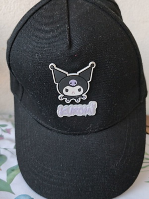 Kuromi hat new, black