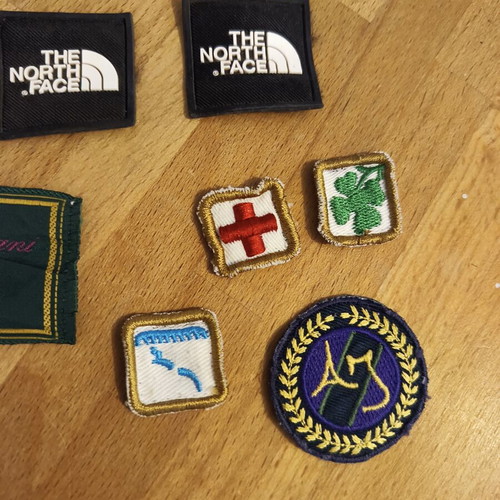 Sewing patches used, pack