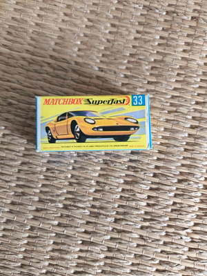 Matchbox Superfast 33 Lamborghini Miura P400 like new