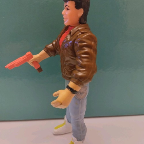 James Bond Jr. figure used, vintage from Hasbro 1990