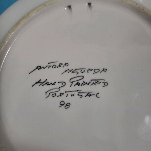 Vintage handmade dish set used from Portugal