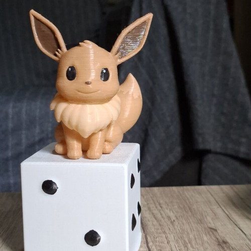 Eevee Pokémon figure handmade and hand-painted, new