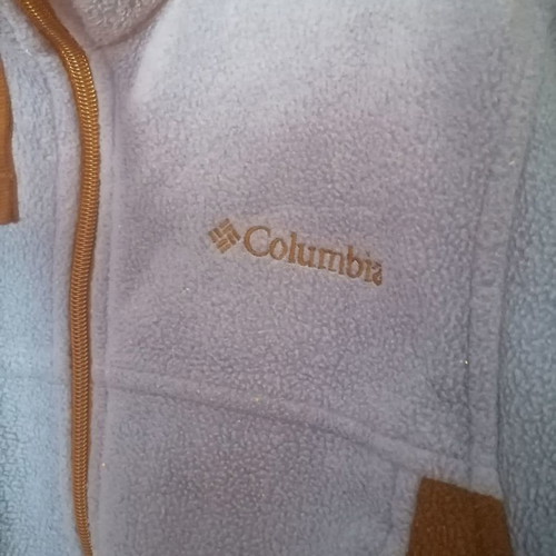 Columbia kids fleece jacket like new, blue for ages 4-6