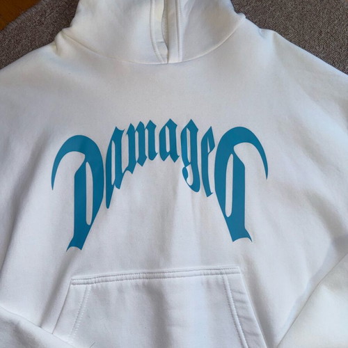 Damaged baby blue set like new