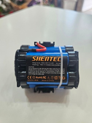 Shentec 18V 3000mAh Li-Ion αντικαταστάσιμη μπαταρία για Gardena R38Li, R40Li, R80Li, Husqvarna Automower