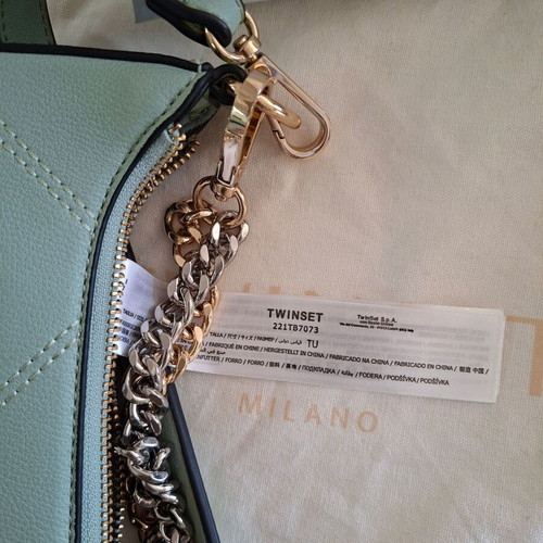 Twinset Milano shoulder bag used, mint color