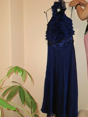 Evening dress used, blue, size M