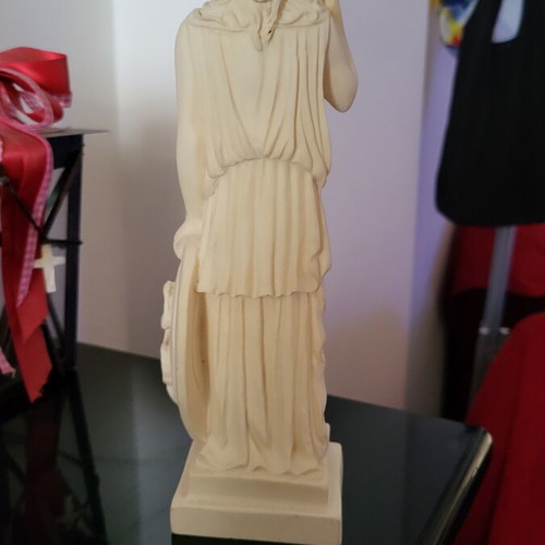 Athena goddess figurine statue