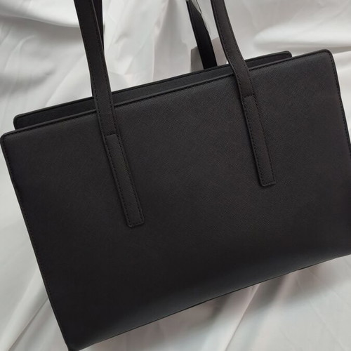David Jones black large shoulder handbag new