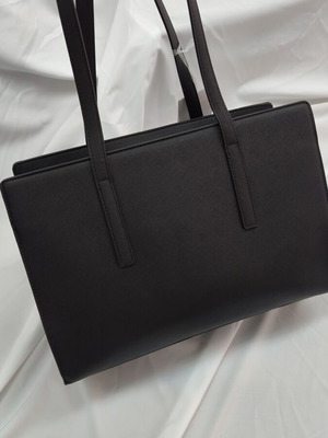 David Jones black large shoulder handbag new