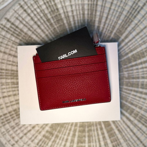 Karl Lagerfeld Ikon Small Wallet new, red