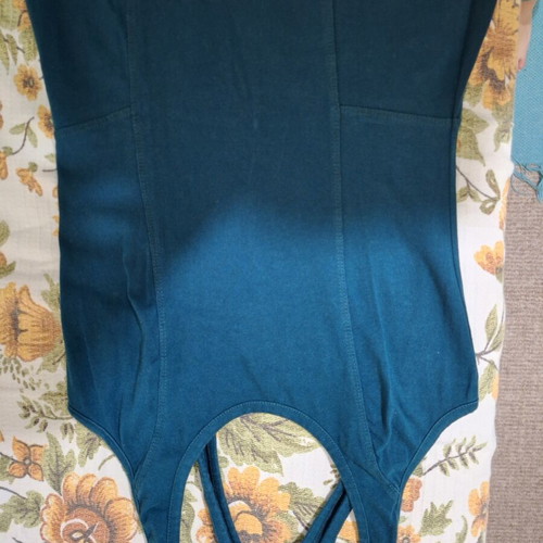 Mini dress Petrol by Pink Woman like new, slim fit, size M