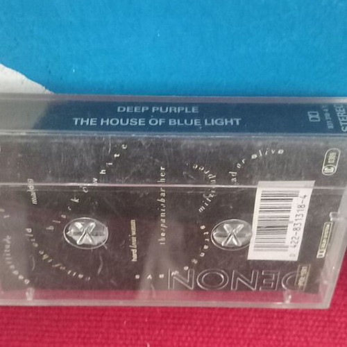Deep Purple The House of Blue Light κασέτα μεταχειρισμένη, rock