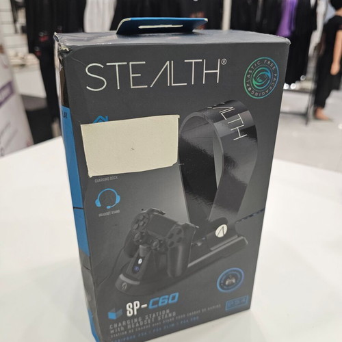STEALTH SP-C60 Charging Station and Headset Stand for PS4 new