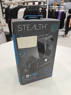 STEALTH SP-C60 σταθμός φόρτισης και βάση ακουστικών για PS4 νέος